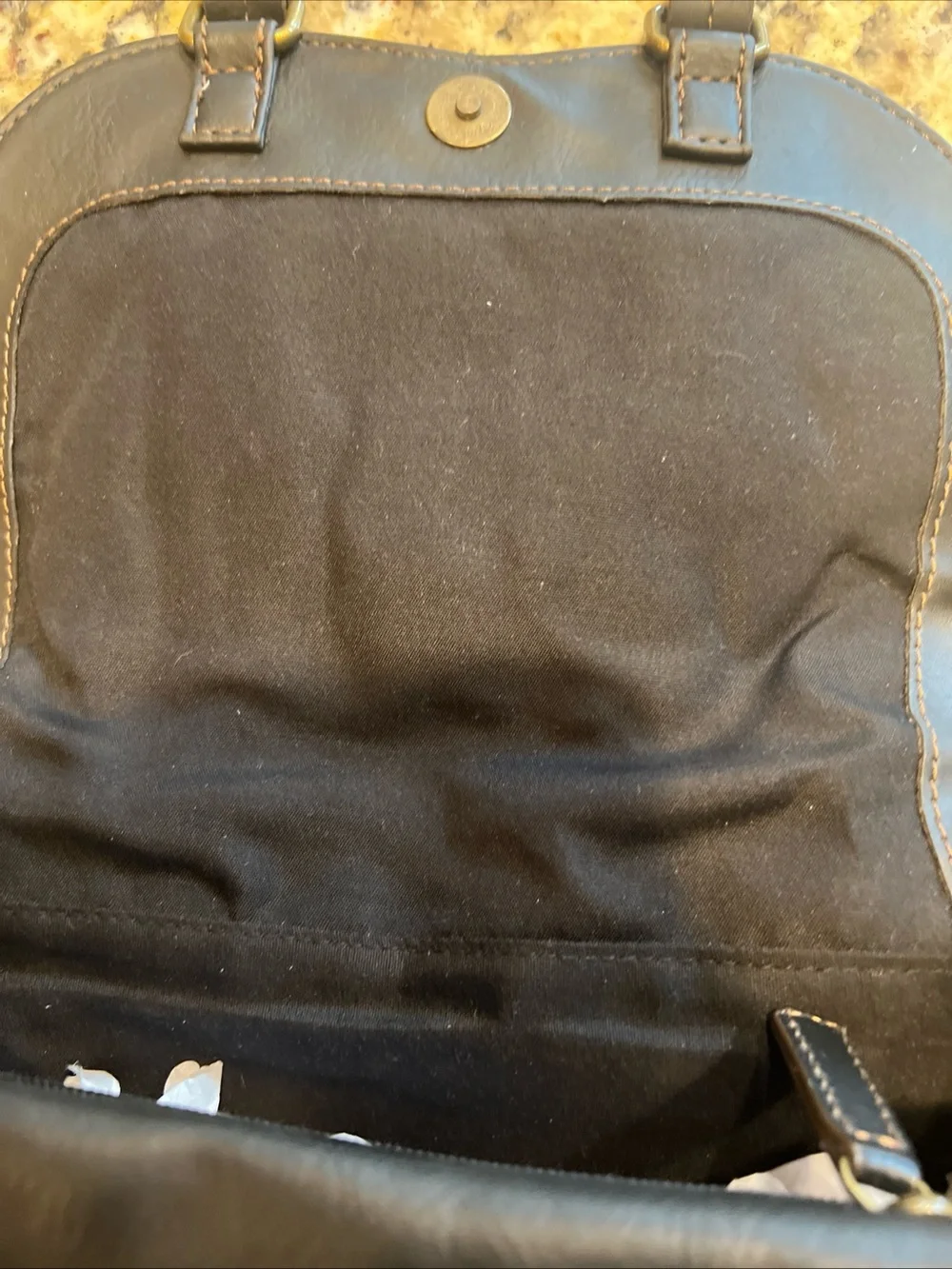 Black Leather Saddle Bag Crossbody Purse Women Shoulder Messenger Satchel Boho